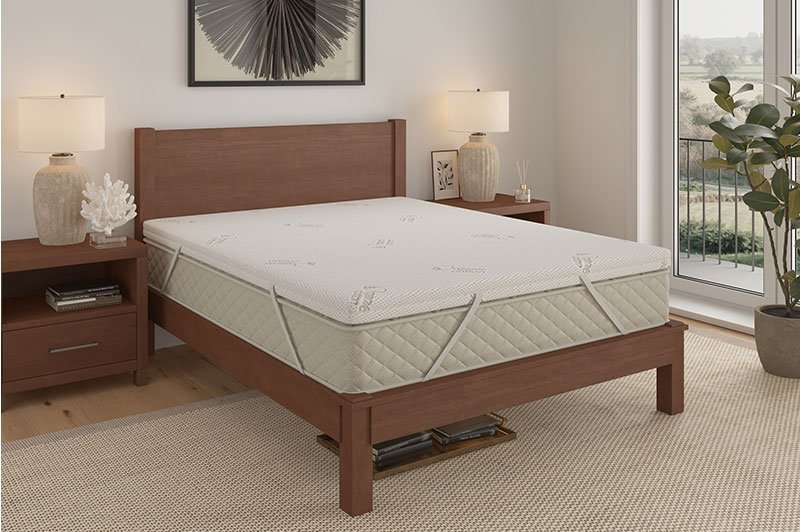 Natural Latex Mattress Topper - Rack Mat