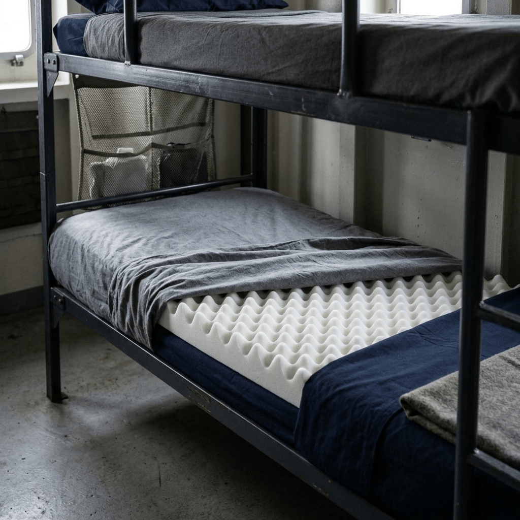 Ship Rack Egg Crate Mattress Topper - Rack Mat